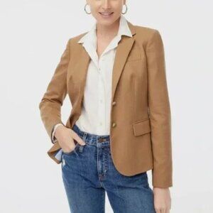 NWT J. Crew Camel Blazer Size 10